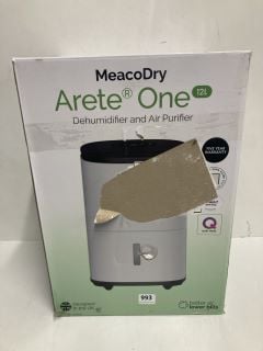 MEACODRY ARETE ONE DEHUMIDIFIER AND AIR PURIFIER 12L