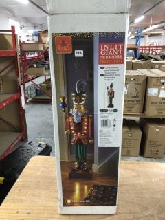 THREE KINGS INLIT GIANT NUTCRACKER