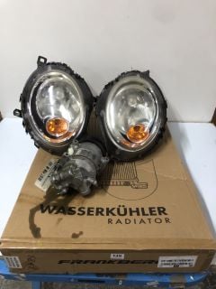 3 X CAR PARTS INC. WASSERKUHLER FRANKBERG RADIATOR