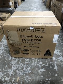 RUSSELL HOBBS TABLE TOP DISHWASHER MODEL: RHTTDW6W