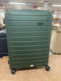 GREEN LARGE SUITCASE