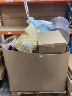 PALLET OF ITEMS TO INC IGENIX HALOGEN HEATER