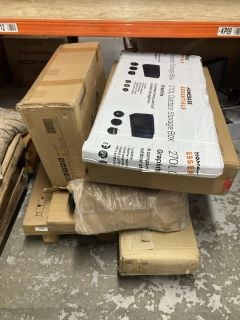 PALLET OF ITEMS TO INC 270L OUTDOOR STORAGE BOX