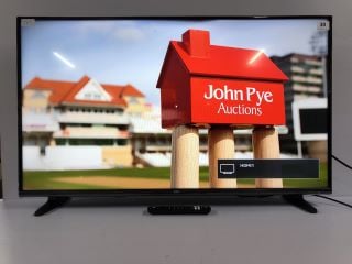 JVC 40" LT40CR330 FIRE TV (SCRATCH ON SCREEN)(SCREEN FAULT) ( WITH POWER SUPPLY) (WITH REMOTE) (WITH BOX)