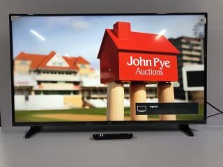 JVC 40" LT40CR330 FIRE TV (SCRATCH ON SCREEN)(CHIP ON SCREEN) ( NO POWER SUPPLY) (WITH REMOTE) (WITH BOX)