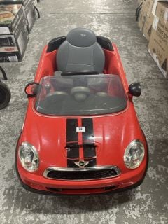 MINI COOPER ELECTRIC RIDE ON CAR