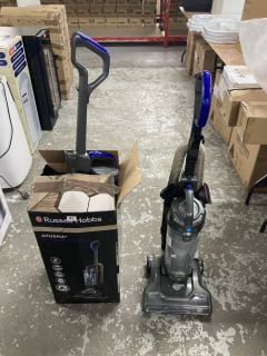 2 X RUSSELL HOBBS UP-RIGHT VACUUM CLEANERS INC. RUSSELL HOBBS HYPER MAX