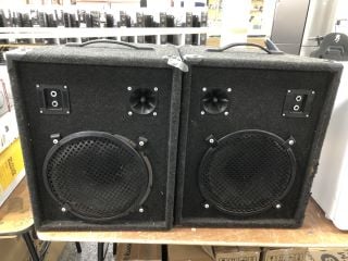 2 X HI FI SPEAKERS