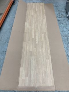 TEKWALL LIGHT OAK BLOCK SHEET (4120 X 600 X10MM) (COLLECTION FROM SITE ONLY)