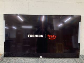 TOSHIBA 65" TV MODEL: 65QF5D53DB RRP: £568 (NO REMOTE, NO STAND, NO BOX) (POWER FAULT, SYSTEM FAULT)