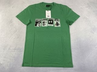 PAUL SMITH MEN'S SLIM FIT SS TSHIRT FUTURISMO. SIZE: S, MADE FROM: 100 ORGANIC COTTON. RRP: £65