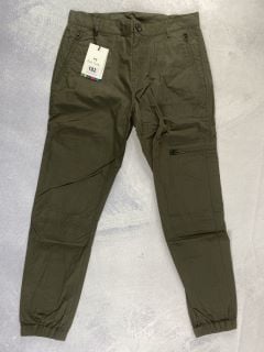 PAUL SMITH MEN'S FLIGHT TROUSER. SIZE: 30, MADE FROM: 77% COTTON 23% NYLON - WOVEN PIECE DYED 116GM. RRP: £165