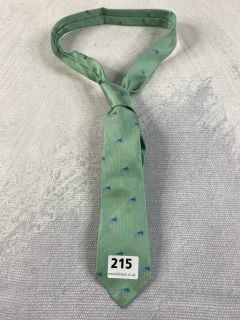 PAUL SMITH MEN'S TIE NARROW 6CM PALM. MADE FROM: 100 SILK. RRP: £100