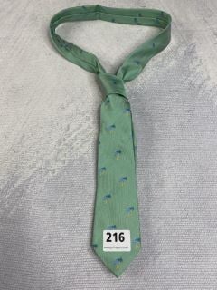 PAUL SMITH MEN'S TIE NARROW 6CM PALM. MADE FROM: 100 SILK. RRP: £100