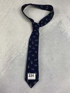 PAUL SMITH MEN'S TIE NARROW FLOWERS. MADE FROM: 100 SILK WOVEN. RRP: £100