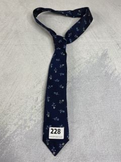 PAUL SMITH MEN'S TIE NARROW FLOWERS. MADE FROM: 100 SILK WOVEN. RRP: £100