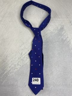 PAUL SMITH MEN'S TIE NARROW 6CM COL SPOT. MADE FROM: 100 SILK. RRP: £100