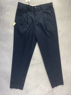 PAUL SMITH MEN'S DRAWCORD TROUSER. SIZE: 30, MADE FROM: 78% COTTON 18% NYLON 4% ELASTANE. RRP: £200