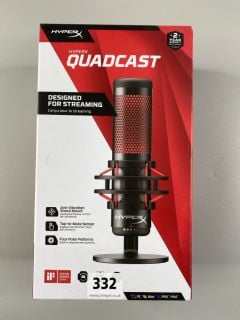 HYPERX QUADCAST STREAMING MIC (SEALED)