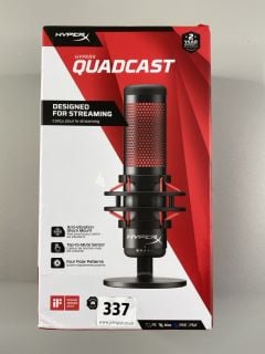 HYPERX QUADCAST STREAMING MIC (SEALED)