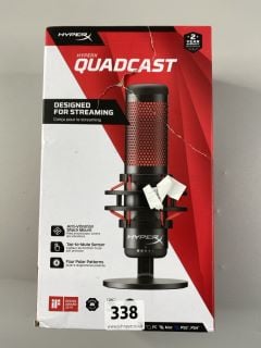 HYPERX QUADCAST STREAMING MIC (SEALED)