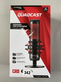 HYPERX QUADCAST STREAMING MIC (SEALED)