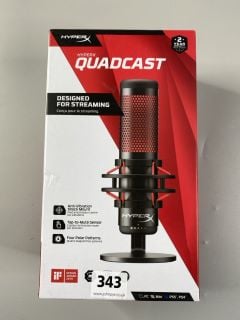 HYPERX QUADCAST STREAMING MIC (SEALED)