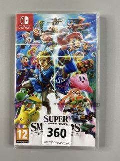 NINTENDO SWITCH CONSOLE GAME SUPER SMASH BROS