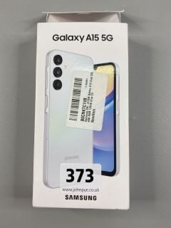 SAMSUNG GALAXY A15 5G 128GB SMARTPHONE IN LIGHT BLUE: MODEL NO SM-A156E/DSN (WITH BOX & CHARGER CABLE)  [JPTN42182]