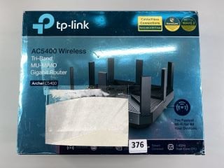 TP-LINK AC5400 WIRELESS TRI-BAND MU-MIMO GIGABIT ROUTER WIFI ROUTER IN BLACK. (WITH BOX & ACCESSORIES)  [JPTN42179]