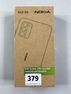 NOKIA G42 5G 128GB SMARTPHONE IN LAVENDOR. (WITH BOX & CHARGE CABLE)  [JPTN42173]