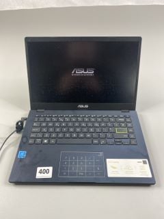 ASUS E410MA NOTEBOOK 64GB  EMMC LAPTOP IN BLACK. (UNIT ONLY WITH CHARGE UNIT). INTEL CELERON N4020, 4GB RAM,   [JPTN42228]