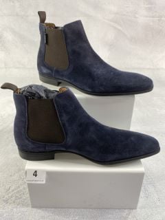 PAUL SMITH MEN'S SHOE FALCONER NAVY SUEDE. SIZE: 6, MADE FROM: MENS SHOE 100% CALF LEATHER UPPER/RUBBER SOLE. RRP: £215