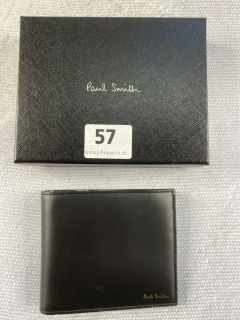 PAUL SMITH MEN'S BILFOLD WALLET SLICED. MADE FROM: 100 CALF LEATHER. RRP: £200