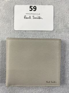 PAUL SMITH MEN'S WALLET BF STRAW. MADE FROM: 100 COW LEATHER. RRP: £140