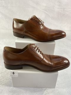 PAUL SMITH MEN'S SHOE BERTIN TAN. SIZE: 11, MADE FROM: MENS SHOE 100% CALF LEATHER UPPER/RUBBER SOLE. RRP: £295