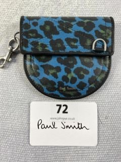 PAUL SMITH WOMEN'S PURSE CLIP POUCH. MADE FROM: 100 COW LEATHER. RRP: £175