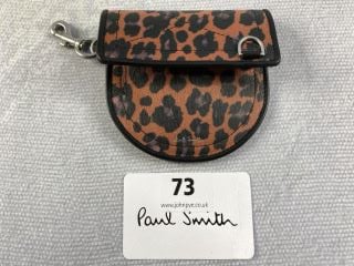 PAUL SMITH WOMEN'S PURSE CLIP POUCH. MADE FROM: 100 COW LEATHER. RRP: £175