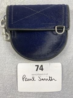 PAUL SMITH WOMEN'S PURSE CLIP POUCH. MADE FROM: 100 COW LEATHER. RRP: £175