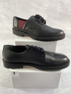 PAUL SMITH MEN'S SHOE ARTIE BLACK. SIZE: 10, MADE FROM: MENS SHOE 100% CALF LEATHER UPPER/RUBBER SOLE. RRP: £205