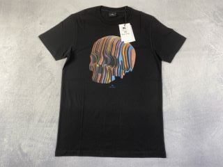 PAUL SMITH MEN'S SLIM FIT T-SHIRT MULTI SKULL. SIZE: S, MADE FROM: 100% ORGANIC COTTON. RRP: £65