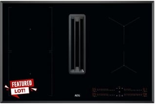 AEG 6000 INDUCTION EXTRACTOR HOB 80 CM RECIRCULATION MODEL: CC384543FB RRP: £1,899(IN PACKAGING)