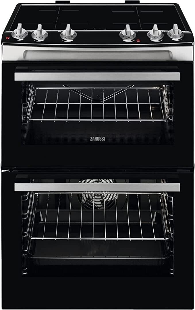 ZANUSSI 60CM ELECTRIC COOKER WITH INDUCTION HOB - STAINLESS STEEL  MODEL: ZCI66080XA RRP: £799 (IN PACKAGING)