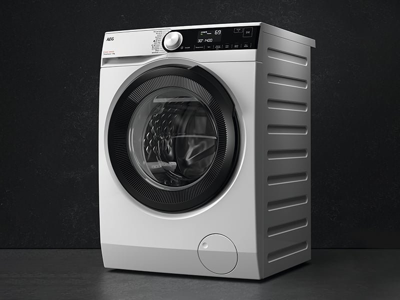 AEG 7000 PROSTEAM® 9 KG WASHING MACHINE MODEL: LFR73944B RRP: £749 (IN PACKAGING)