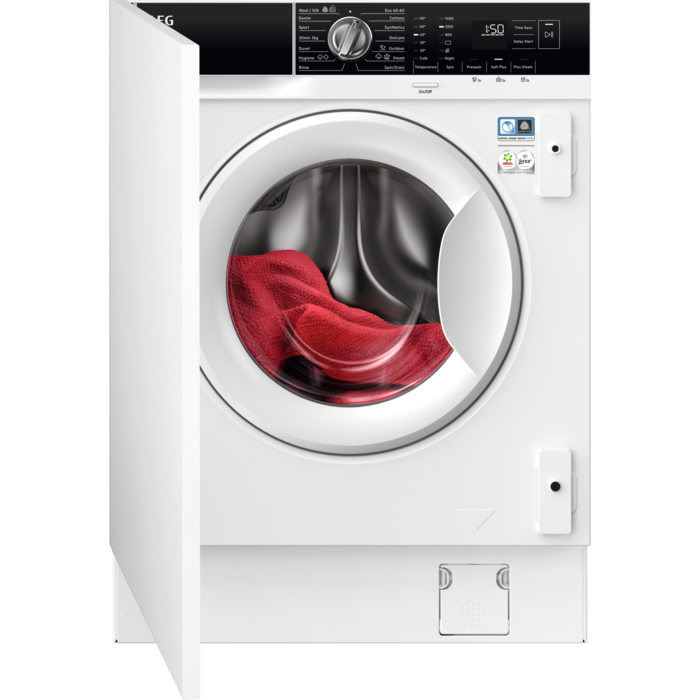 AEG 7000 PROSTEAM® 7 KG WASHING MACHINE MODEL: LF7E7431BI RRP: £799 (IN PACKAGING)