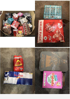 1 X PALLET OF FOOD AND DRINK TO INCLUDE COCA-COLA CANS 330ML - SOME MAY BE PAST BEST BEFORE: LOCATION - FLOOR(COLLECTION OR OPTIONAL DELIVERY AVAILABLE)