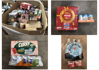 1 X PALLET OF FOOD AND DRINK TO INCLUDE KO-LEE CURRY INSTANT NOODLES - SOME MAY BE PAST BEST BEFORE: LOCATION - FLOOR(COLLECTION OR OPTIONAL DELIVERY AVAILABLE)