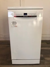 BOSCH DISHWASHER - MODEL SPS2IKW01G F/S RRP £399: LOCATION - FLOOR(COLLECTION OR OPTIONAL DELIVERY AVAILABLE)