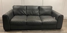 MAZZINI APOLLO GREY 3 SEATER SOFA MODEL SOF3869-34187£1499: LOCATION - FLOOR(COLLECTION OR OPTIONAL DELIVERY AVAILABLE)