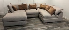 GAIA CORNER SOFA RRP £2750: LOCATION - FLOOR(COLLECTION OR OPTIONAL DELIVERY AVAILABLE)